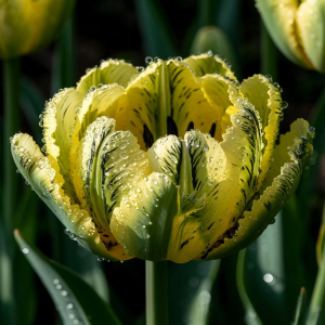 Тюльпан Стар Даст купить по цене от 229р. в интернет-магазине «Посадика» с доставкой почтой в в Ковылкиное и по всей России – [изображение №1].