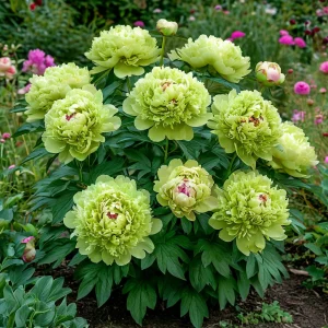 Пион Зеленые Бобы купить по цене от 610р. в интернет-магазине «Посадика» с доставкой почтой в в Ковылкиное и по всей России – [изображение №1].