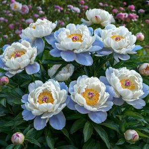 Пион Акварельный Этюд купить по цене от 806р. в интернет-магазине «Посадика» с доставкой почтой в в Ковылкиное и по всей России – [изображение №1].