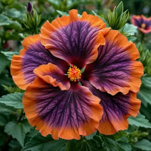 Гибискус Оранж Спел купить по цене от 285р. в интернет-магазине «Посадика» с доставкой почтой в в Ковылкиное и по всей России – [изображение №1].