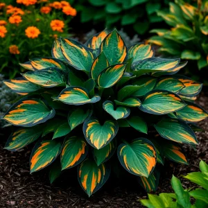 Хоста Бархатный Полог купить по цене от 560р. в интернет-магазине «Посадика» с доставкой почтой в в Ковылкиное и по всей России – [изображение №1].