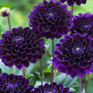 Георгин Анно Домини купить по цене от 255р. в интернет-магазине «Посадика» с доставкой почтой в в Ковылкиное и по всей России – [изображение №1].