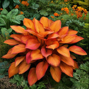 Хоста Солнечный Нектар купить по цене от 605р. в интернет-магазине «Посадика» с доставкой почтой в в Ковылкиное и по всей России – [изображение №1].